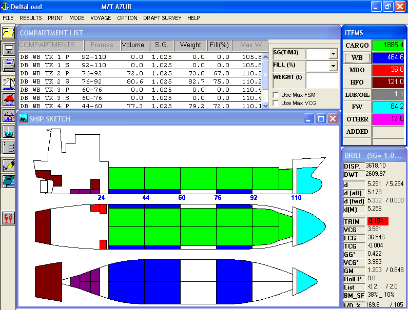 ship stability computer software